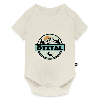 Ötztal - Baby Premium Kurzarmbody - Naturweiß - Vorne