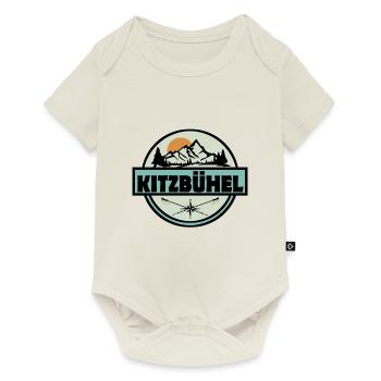 Kitzbühel - Baby Premium Kurzarmbody - Naturweiß - Vorne