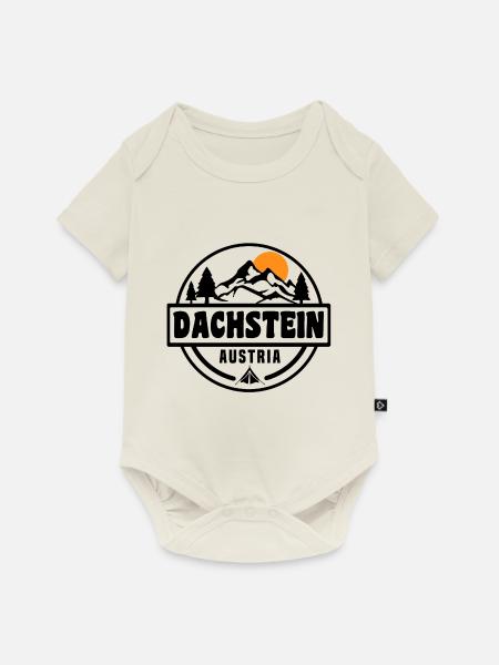 Dachstein - Baby Premium Kurzarmbody - Naturweiß