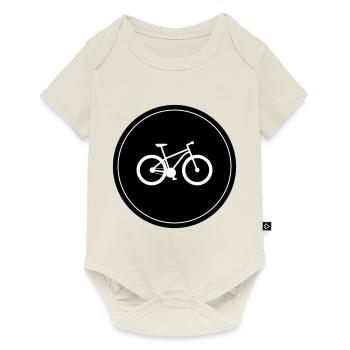 Bicycle Cycling - Baby Premium short-sleeve bodysuit - off white - Front