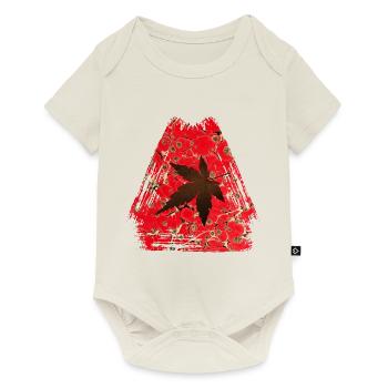 Autumn Leaf E 245 - Baby Premium short-sleeve bodysuit - off white - Front
