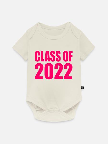 Class of 2022 - Baby Premium Kurzarmbody - Naturweiß