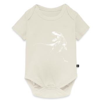 Dinosaures - Tyrannosaurus - T-Rex - Body à manches courtes Premium Bébé - blanc cassé - Devant