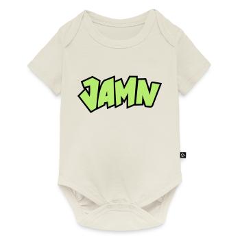Jammin' JAMN Jamming in tha name of the Lord - Baby Premium Kurzarmbody - Naturweiß - Vorne