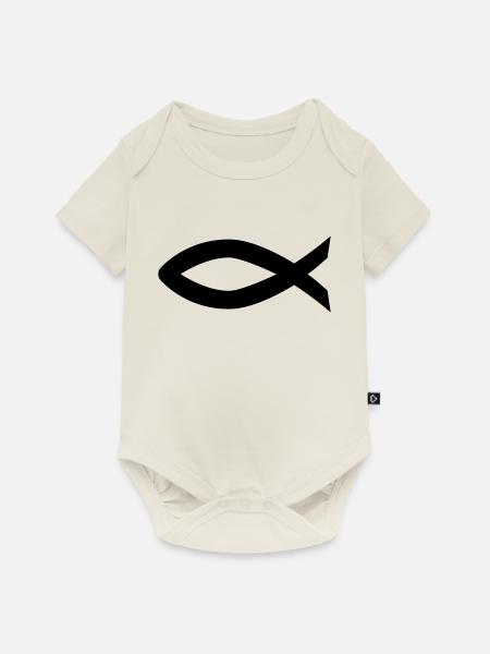 Christentum - Baby Premium Kurzarmbody - Naturweiß