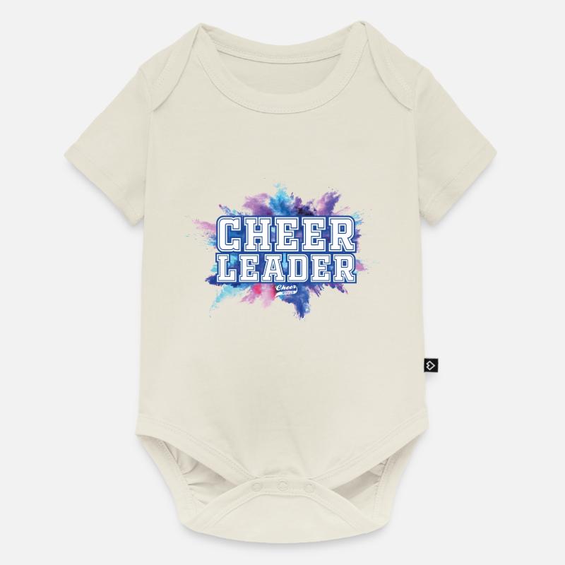 Explosion CheerLeader - Body à manches courtes Premium Bébé - blanc cassé