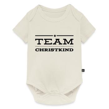 TEAM CHRISTKIND. Weihnachten Merry Christmas X-Mas - Baby Premium short-sleeve bodysuit - off white - Front