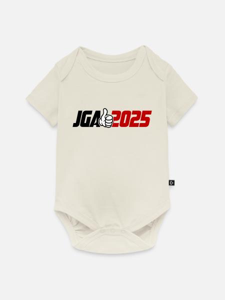 Jga 2025 Junggesellenabschied - Baby Premium Kurzarmbody - Naturweiß