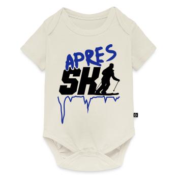 apres_2 - Body à manches courtes Premium Bébé - blanc cassé - Devant