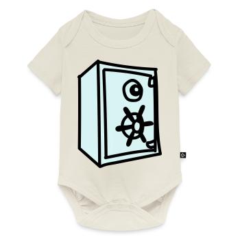 Tresor - Baby Premium Kurzarmbody - Naturweiß - Vorne