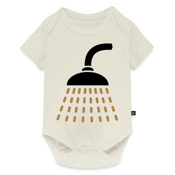 shower - Baby Premium short-sleeve bodysuit - off white - Front