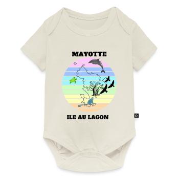 LANDSCAPE OF MAYOTTE - Baby Premium short-sleeve bodysuit - off white - Front