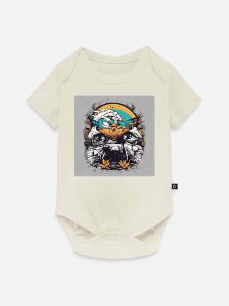 Punk - Baby Premium Kurzarmbody - Naturweiß