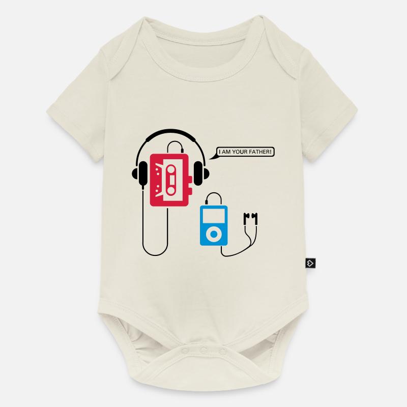 POD 3 - Body à manches courtes Premium Bébé - blanc cassé