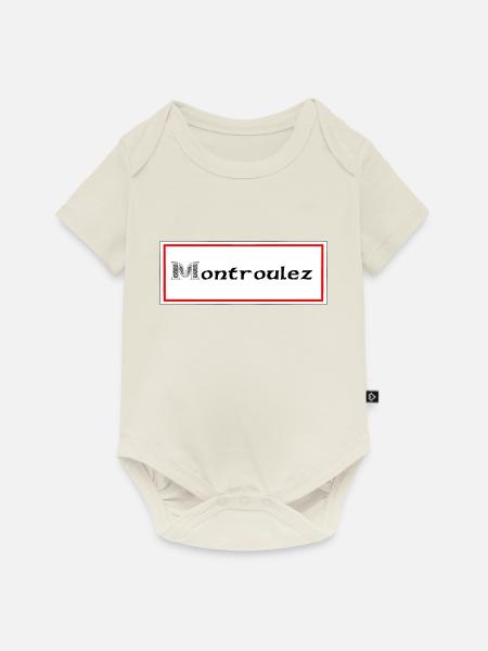 Morulaix - Baby Premium Kurzarmbody - Naturweiß