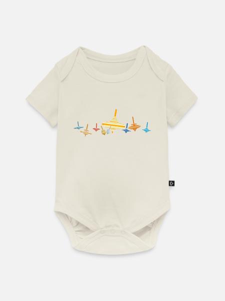 Sonnensystem - Baby Premium Kurzarmbody - Naturweiß