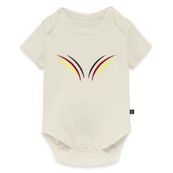krallen germany - Baby Premium Kurzarmbody - Naturweiß - Vorne