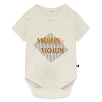 Moris Moris Vintage - Baby Premium Kurzarmbody - Naturweiß - Vorne