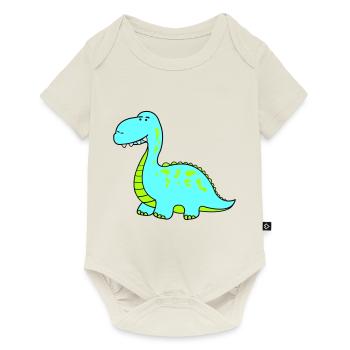 dino - Baby Premium short-sleeve bodysuit - off white - Front