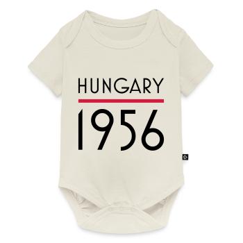Hungary 1956 anticommunism - Baby Premium short-sleeve bodysuit - off white - Front