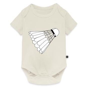 Federball - Baby Premium Kurzarmbody - Naturweiß - Vorne