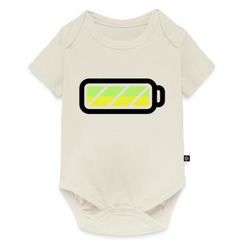 battery - Baby Premium short-sleeve bodysuit - off white - Front