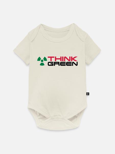 Radioactive__V005 - Baby Premium Kurzarmbody - Naturweiß