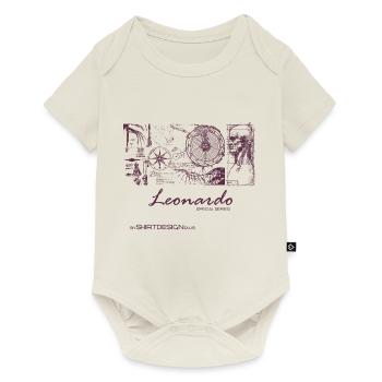 Série spéciale Leonardo - Body à manches courtes Premium Bébé - blanc cassé - Devant