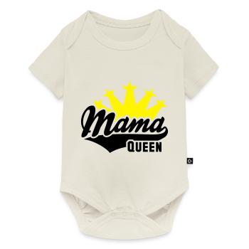 QUEEN Mama Krone 2C - Baby Premium short-sleeve bodysuit - off white - Front