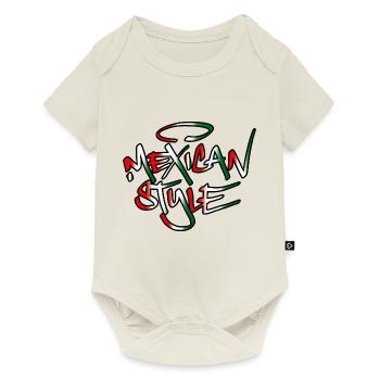Style mexicain - Body à manches courtes Premium Bébé - blanc cassé - Devant