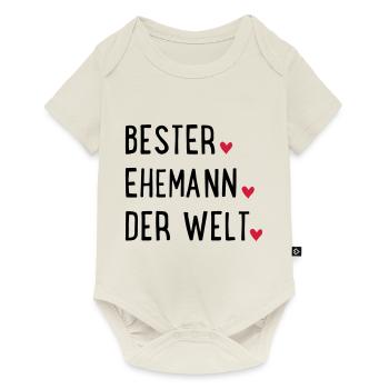 Best Husband in the World - Baby Premium short-sleeve bodysuit - off white - Front