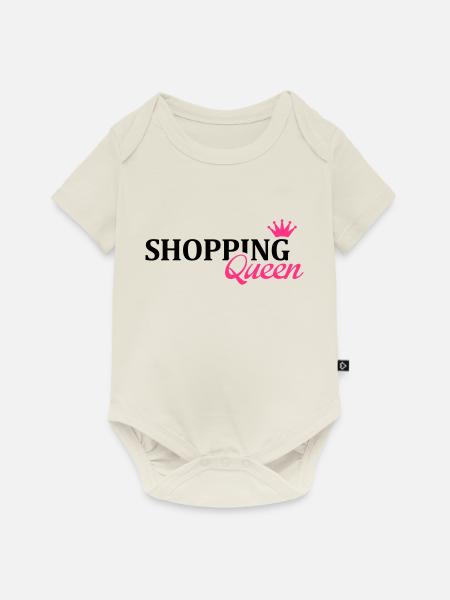 shopping_queen_1_f2 - Baby Premium Kurzarmbody - Naturweiß