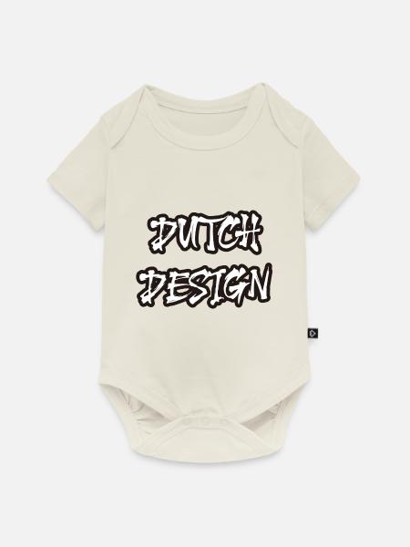 deutsch desgin 2 - Baby Premium Kurzarmbody - Naturweiß