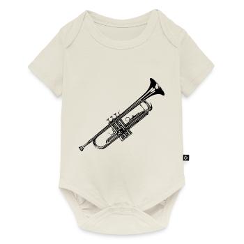 Trumpet - Baby Premium short-sleeve bodysuit - off white - Front