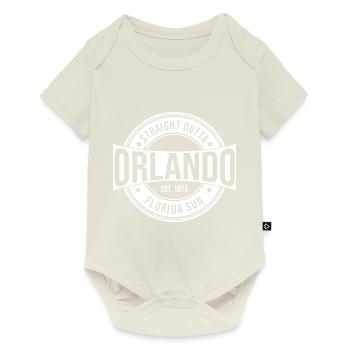 Orlando Florida - Baby Premium short-sleeve bodysuit - off white - Front