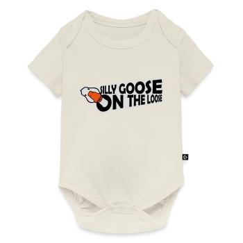 goose on the loose - Baby Premium short-sleeve bodysuit - off white - Front