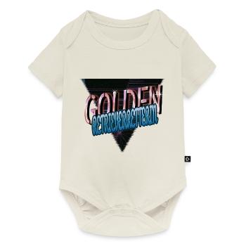 bluthund geburtstagsgeschenk witzig lustig - Baby Premium Kurzarmbody - Naturweiß - Vorne
