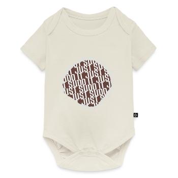 happy computer programming profession present idea - Baby Premium Kurzarmbody - Naturweiß - Vorne