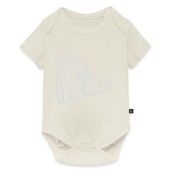 you disagree with me - Baby Premium short-sleeve bodysuit - off white - Front