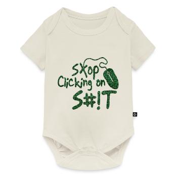 Zitate lustig fraze meme populär cool trendy Zitat - Baby Premium Kurzarmbody - Naturweiß - Vorne