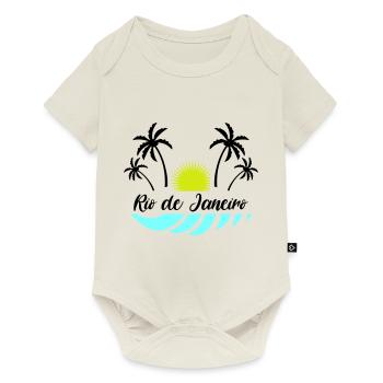 Rio de Janeiro - Baby Premium short-sleeve bodysuit - off white - Front
