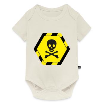 Skull - Baby Premium short-sleeve bodysuit - off white - Front