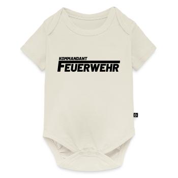 Feuerwehr Kommandant - Freiwillige Feuerwehr - Baby Premium Kurzarmbody - Naturweiß - Vorne