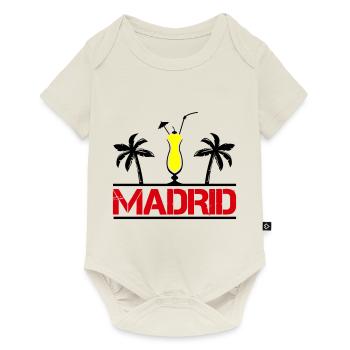 Madrid - Baby Premium short-sleeve bodysuit - off white - Front