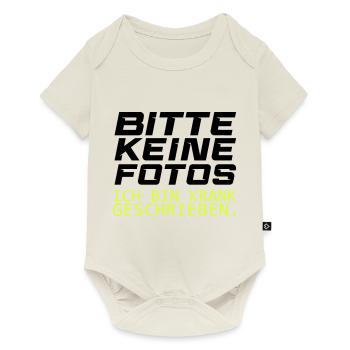 bitte keine fotos - Baby Premium Kurzarmbody - Naturweiß - Vorne