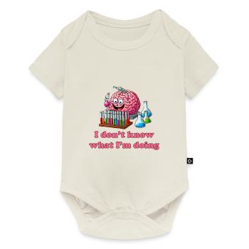 hirnlabor - Baby Premium Kurzarmbody - Naturweiß - Vorne