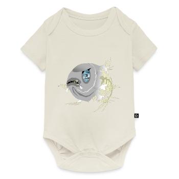 Sprat de la côte Est - Body à manches courtes Premium Bébé - blanc cassé - Devant