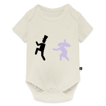 Running Groom - Baby Premium short-sleeve bodysuit - off white - Front