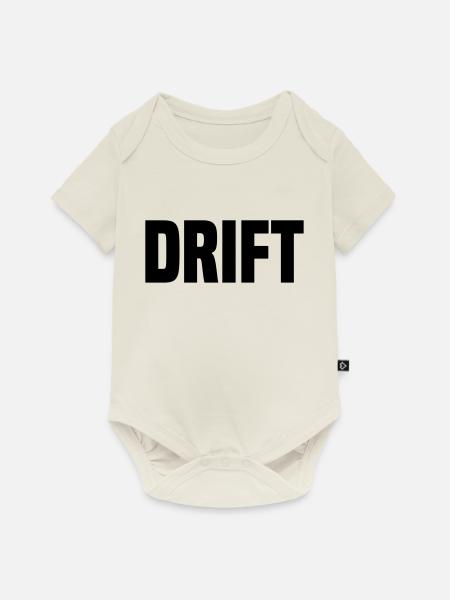 drift - Baby Premium Kurzarmbody - Naturweiß