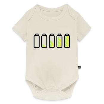 battery_loading - Baby Premium short-sleeve bodysuit - off white - Front